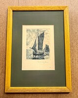 Krón Jenő: vitorlások