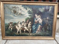 Nagyméretü festmény nyomat vásznon