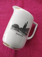 Antik Victoria Austria porcelán tejkiöntő