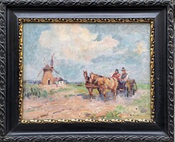 Cs. Farkas Lőrinc (1898-1966) : Nyári táj