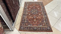 4285 MESESZÉP Iráni Tabríz  kézi gyapjú perzsa szőnyeg 92X170CM