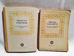 Francia nyelvtan és Francia nyelvkönyv általános gimnáziumok számára 1961 és 1962