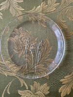 Humppila finn üveg kistányér - Kaija Aarikka disingn (16,4 cm)