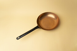 Mid Century Vörösréz Serpenyő / Retró