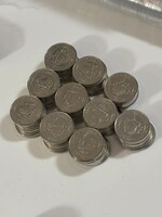 100 db UNC tűzoltós 50 forintos emlék érme csomag egyben