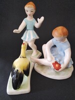 Bodrogkeresztúri porcelán kislányok