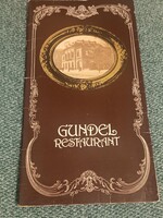 Gundel étlap