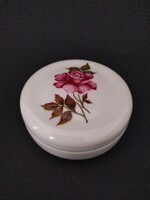 Alföldi Porcelán rózsás ékszertartó
