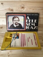 A FELE SEM IGAZ! Társasjáték- Vágó István