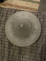 Csiszolt alsó  bura csillár 25 cm