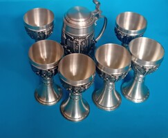 Ón pohárkészlet kiöntővel