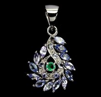 Valodi Tanzanit Smaragd 925 Ezust Medál