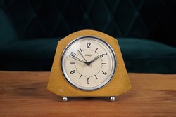 Mid Century Kandalló Óra / Jolly / Mechanikus / Retró / Régi