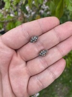 Női 925 Ezüst Markazit Fülbevaló!