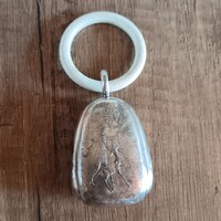 Antik WMF ezüstözött babacsörgő