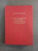 Kim Ir Szen - A Központi Bizottság beszámolója a Koreai Munkapárt V. Kongresszusán