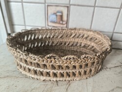Retro gyékény kenyeres kosár  eladó!