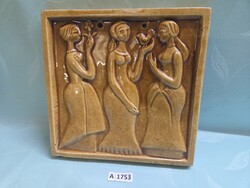 A1753 Csempekép A három grácia 21x21 cm