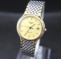 Longines Flagship quartz vintage karóra dátummal