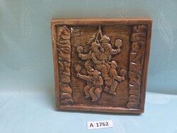 A1762 Bányász jelenetes csempekép 16x16 cm
