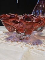 Josef Hospodka művész üveg asztalközép