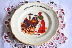 Choucroute Alsacienne lapostányér, kínálótányér – 25 cm