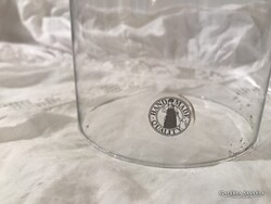 BÚRA - ÜVEG - JELZETT - HAND MADE - 18 x 10 cm  - OSZTRÁK - HIBÁTLAN