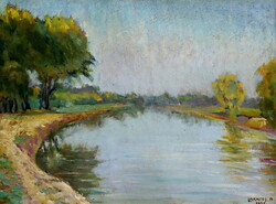 Lakatos Artúr festmény garanciával