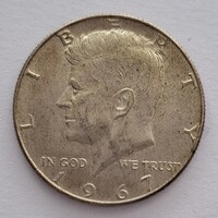 1967 Kennedy Ezüst Fél Dollár (32.)