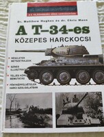 T-34-es harckocsi szakkönyv(illusztrált szakirodalom)