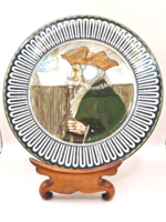 Ritka Royal Doulton Doktor tányér c1920 26cm
