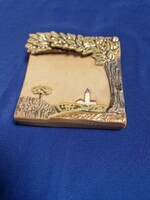 Egyedi kerámia fali dísz / tábla  kép eladó