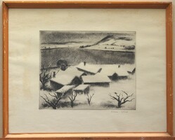 (K) Kórusz József (1927-2010) : Tél