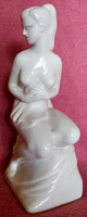 Antik OLÁH SÁNDOR porcelán NŐI AKT Garancia, HIBÁTLAN!!!