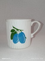 Vintage porcelán BÖGRE szilvás díszítéssel