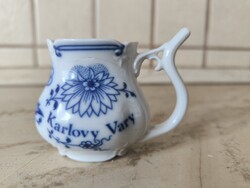 Porcelán kicsi fürdős pohár eladó!