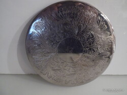 EDÉNYALÁTÉT - EZÜSTÖZÖTT - 20 cm - GRAVÍROZOTT  - NÉMET - HIBÁTLAN