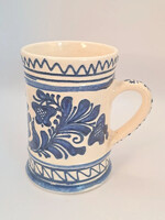 Korondi népi motívumos korsó