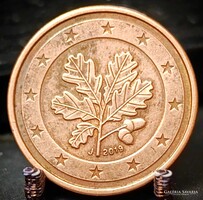 Németország 2 euro cent, 2019 Verdejel "J" - Hamburg D03J2