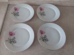 Alföldi porcelán bazsarózsa mintás süteményes tányérok