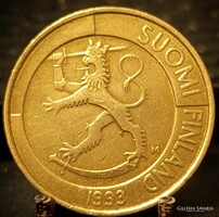 Finnország 1 márka, 1993 tombak D03G2