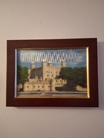 Kisméretű kép kerettel Londoni 3d kép. Az egér a méret végett van s képen. A kép cserélhető.