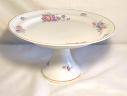 Hollóházi Hajnalka mintás kínáló tál,tortatál
