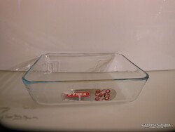 TÁL - PYREX - ÜVEG - 22 x 17 x 6 cm - HIBÁTLAN