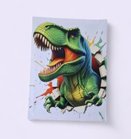 Dinós dekor vászonkép