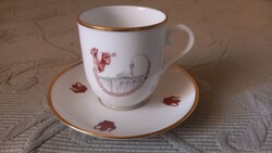 Herend for Cafe Frei limitált kávés csésze + alj