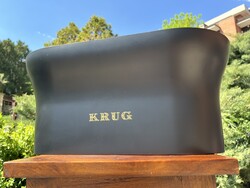 CHAMPAGNE CLUB - KRUG Dupla Magnum Pezsgőhűtő Jégkád – Black & Dark Cherry Limitált Kiadás, Hibátlan