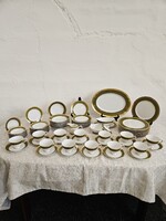 1973-as Sango Japan Louis porcelán étkészlet, 8 személyes, 60 db-os, vintage családi szett USA-ból