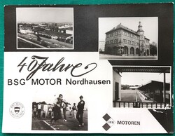BSG Motor Nordhausen, történelmi keletnémet sportegyesület, sportoló német fiatalok, fotó