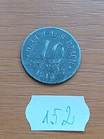 NÉMET BIRODALOM DEUTSCHES REICH 10 PFENNIG 1918 Cink, II. Vilmos  152.